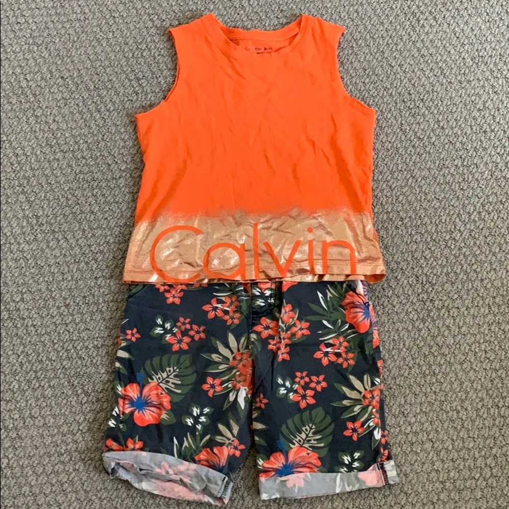 Boys tropical outfit